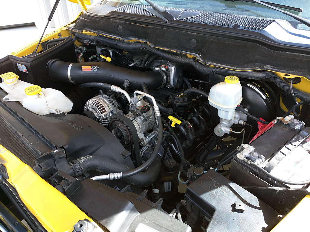 Mike's 2005 Dodge Ram Truck Build by Modern Muscle Performance / Modern Muscle Xtreme - engine bay