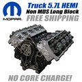 5.7L HEMI NON-MDS Truck Engine Long Block