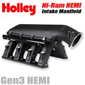 Gen3 HEMI Hi-Ram Intake Manifold With Hemi Bolt Pattern by Holley