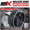 Hellcat HEMI ATI Super Damper Harmonic Balancer - 15 Percent Underdriven For Turbo Charging by MMX and ATI