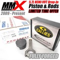 5.7L HEMI Forged 2618 Drop In Pistons and Callies Rods Power Package by MMX - Limited Time Offer