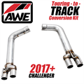 2017+ Challenger HEMI AWE Touring-to-Track Conversion Kit for Quad Tips by AWE