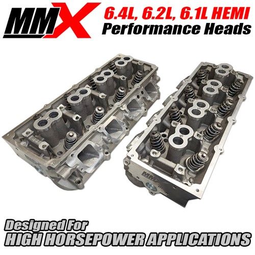 6.4L 6.2L 6.1L Performance HEMI Heads by Modern Muscle Xtreme
