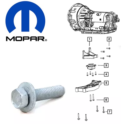 OIL PAN BOLTS - LG (EA)M10-1.5X40 by MOPAR 06102210AA