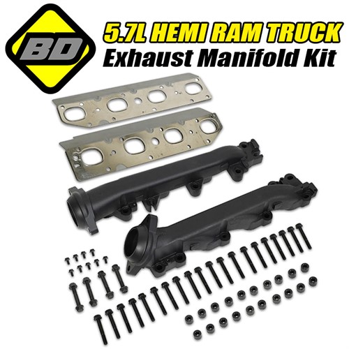 2009-2024 5.7L HEMI RAM Exhaust Manifold Kit by BD Diesel