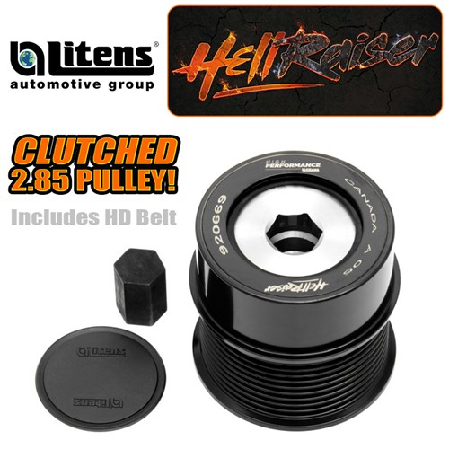 Hellcat RedEye 2.85 Clutched Pulley Kit by Litens Automotive