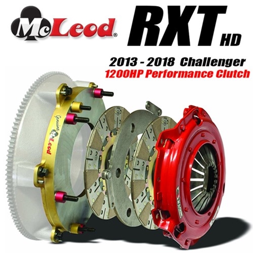 2013-2020 Dodge Challenger Performance Clutch RXT 1200 Twin Disc by McLeod Racing