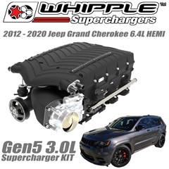 2012-2020 6.4L HEMI Jeep Grand Cherokee SRT Supercharger Kit by Whipple