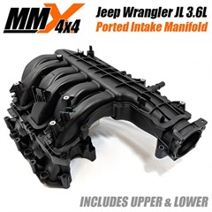2018-2023 Jeep Wrangler JL Ported Intake by Modern Muscle Performance - Upper and Lower 68241844AF